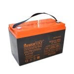 باتری خورشیدی ژل 100 آمپر 12 ولت 27 کیلویی برند Restarsolar