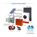 برق خورشیدی زنبورداری 4400 وات 180 وات ساعت سینوسی/مجهز به باتری ژل
