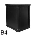 کابینت باتری 2 طبقه کوچک سری B4 الکترواستاتیک