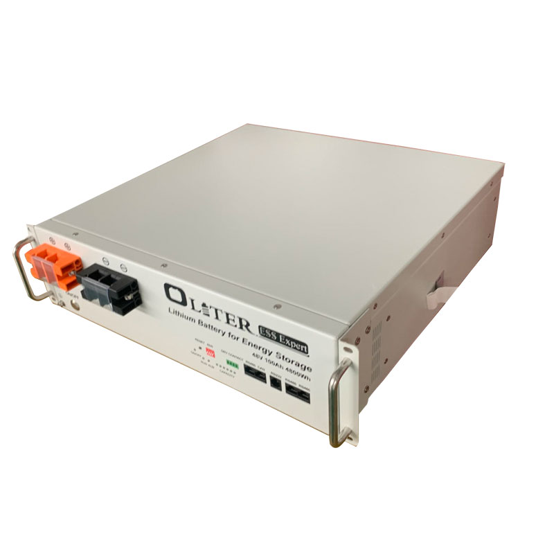 48V100AH-Lithium-Iron-Battery.43.1 باتری لیتیوم 100 آمپرساعت 48 ولت 4.8 کیلووات مدل OT48100 برند OLITER - Image 1